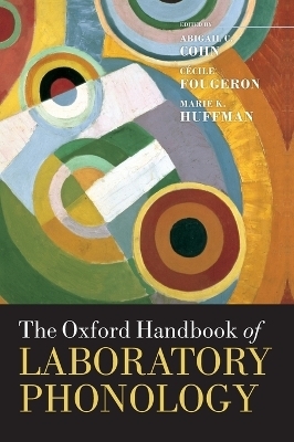 The Oxford Handbook of Laboratory Phonology - 