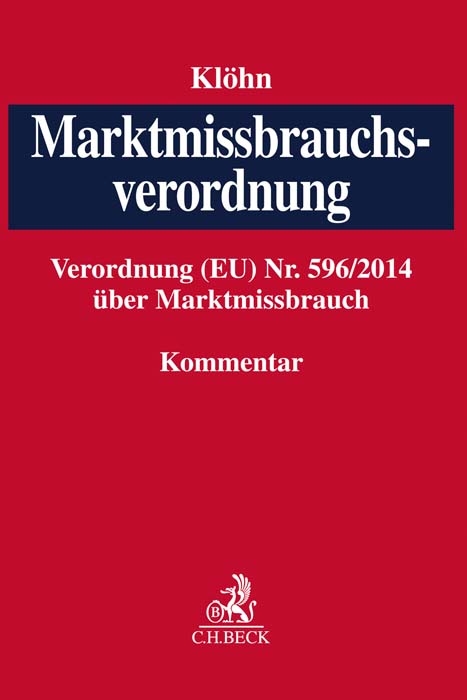 Marktmissbrauchsverordnung - 