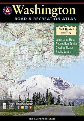 Benchmark Washington Road & Recreation Atlas, 5th Edition - National Geographic Maps