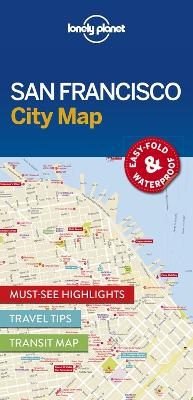 Lonely Planet San Francisco City Map -  Lonely Planet