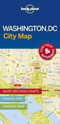 Lonely Planet Washington DC City Map -  Lonely Planet