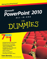 PowerPoint 2010 All-in-One For Dummies -  Peter Weverka