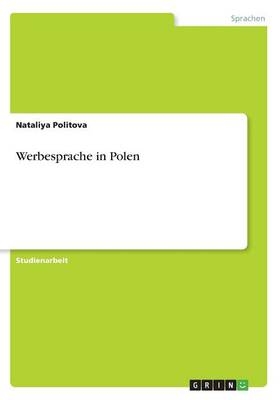 Werbesprache in Polen - Nataliya Politova