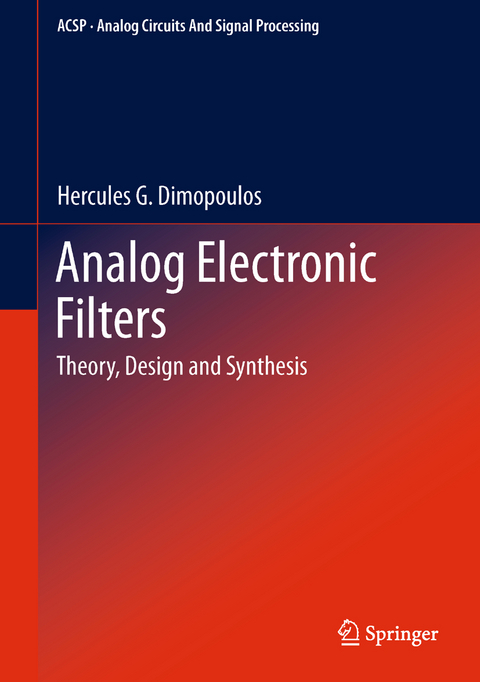 Analog Electronic Filters - Hercules G. Dimopoulos