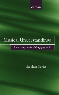 Musical Understandings - Stephen Davies