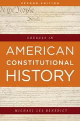 Sources in American Constitutional History - 