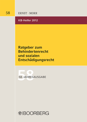 Ratgeber zum Behinderten- und sozialen Entschädigungsrecht