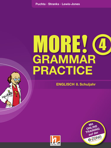 MORE! Grammar Practice 4, mit Zugangscode für Online-Training (AUSGABE ÖSTERREICH) - Herbert Puchta, Jeff Stranks, Peter Lewis-Jones