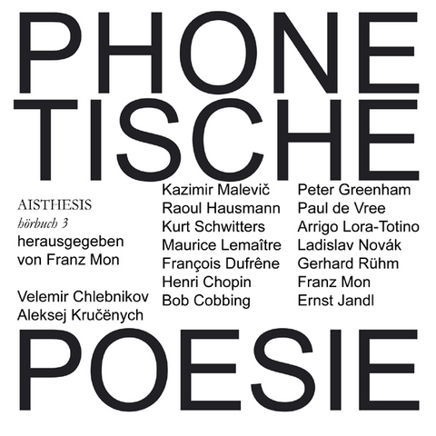 Phonetische Poesie - 