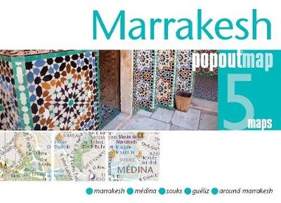 Marrakesh PopOut Map