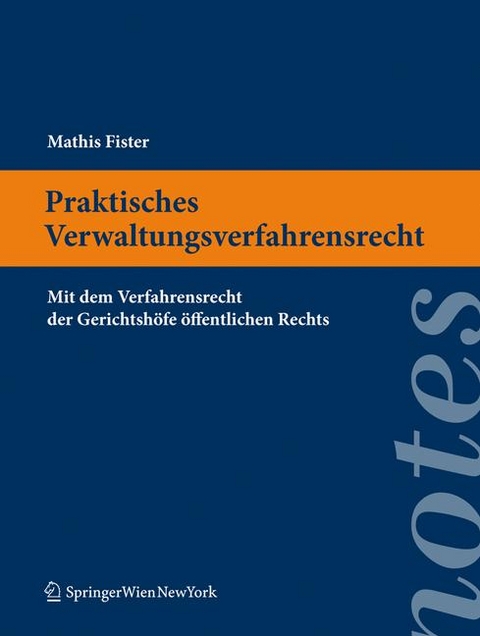 Praktisches Verwaltungsverfahrensrecht - Mathis Fister
