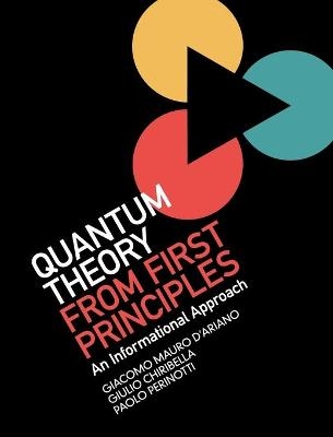 Quantum Theory from First Principles - Giacomo Mauro D'Ariano, Giulio Chiribella, Paolo Perinotti