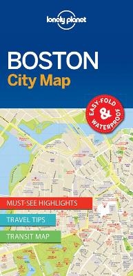 Lonely Planet Boston City Map -  Lonely Planet