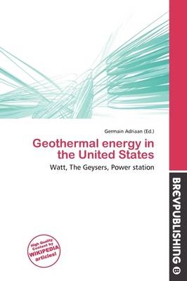 Geothermal Energy in the United States - 