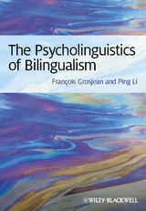 Psycholinguistics of Bilingualism -  Fran ois Grosjean,  Ping Li