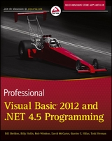 Professional Visual Basic 2012 and .NET 4.5 Programming -  Todd Herman,  Gast n C. Hillar,  Billy Hollis,  David McCarter,  Bill Sheldon,  Rob Windsor