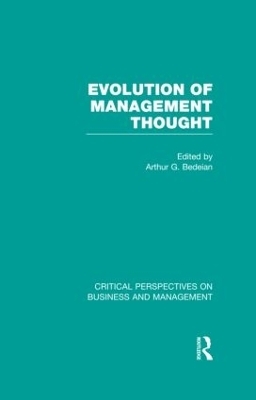 Evolution of Management Thought - 