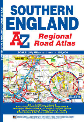 Southern England Regional Road Atlas -  Geographers' A-Z Map Company