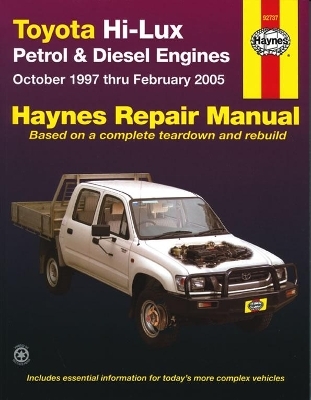 Toyota Hi Lux 4x4 & 4x2 (97-05) Haynes Repair Manual (AUS) -  Haynes Publishing