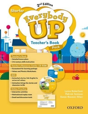 Everybody Up: Starter Level: Teacher's Book Pack with DVD, Online Practice and Teacher's Resource Center CD-ROM - Patrick Jackson, Susan Banman Sileci, Kathleen Kampa, Charles Vilina