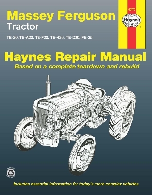 Massey Ferguson Tractor Haynes Repair Manual (AUS) -  Haynes Publishing