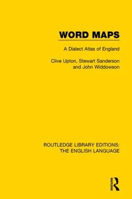 Word Maps - Clive Upton, John Widdowson, Stewert Sanderson