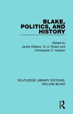 Blake, Politics, and History - 