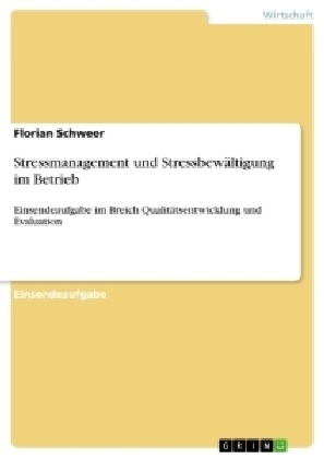 Stressmanagement und StressbewÃ¤ltigung im Betrieb - Florian Schweer