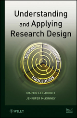 Understanding and Applying Research Design - Martin Lee Abbott, Jennifer McKinney