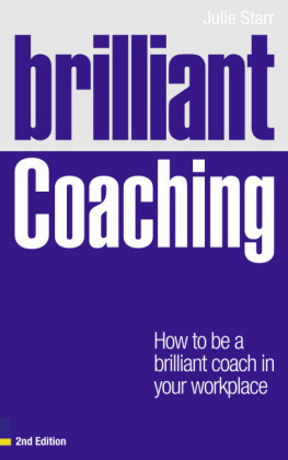 Brilliant Coaching 2e - Julie Starr