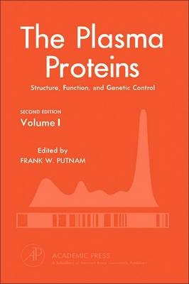 The Plasma Proteins - Frank W Putnam