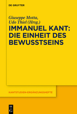 Immanuel Kant - Die Einheit des Bewusstseins - 