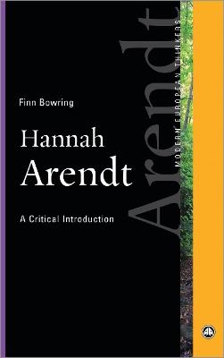 Hannah Arendt - Finn Bowring
