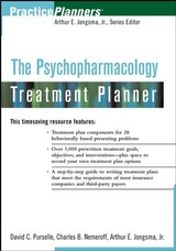 Psychopharmacology Treatment Planner -  David J. Berghuis,  Charles B. Nemeroff,  David C. Purselle