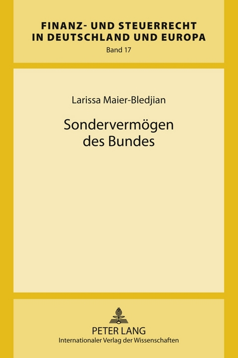 Sondervermögen des Bundes - Larissa Maier-Bledijan