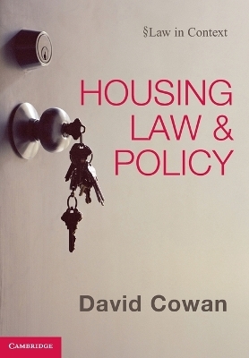 Housing Law and Policy - David Cowan