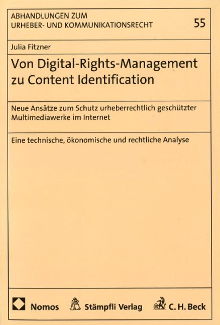 Von Digital-Rights-Management zu Content-Identification - Julia Fitzner