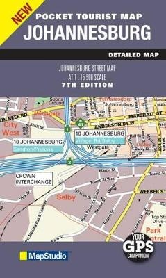 Pocket tourist map Johannesburg - MapStudio MapStudio