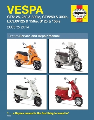 Vespa Gts, Gtv, Lx & S 125 To 300 (05 - 14) - Phil Mather