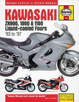 Kawasaki ZX900, 1000 & 1100 Liquid-Cooled Fours -  Haynes Publishing