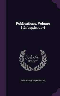 Publications, Volume 1, Issue 4 - 