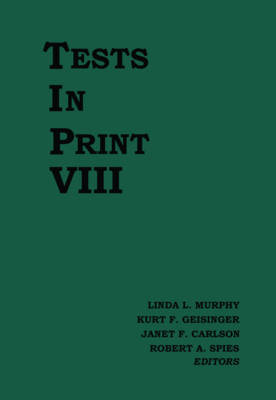 Tests in Print VIII -  Buros Center