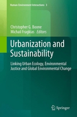 Urbanization and Sustainability - 