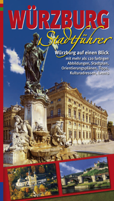 Würzburg Stadtführer. Englische Ausgabe. - 