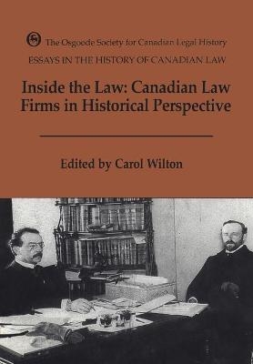 Essays in the History of Canadian Law, Volume VII - Carol Wilton