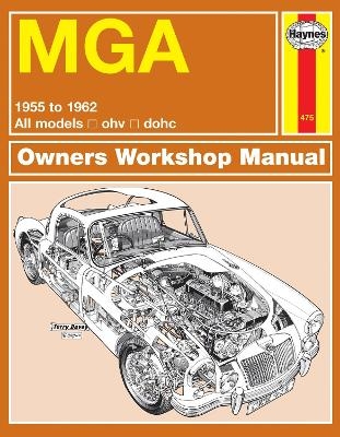 MGA (55 - 62) Haynes Repair Manual -  Haynes Publishing