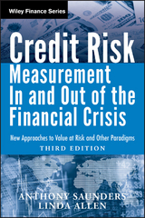 Credit Risk Management In and Out of the Financial Crisis - Anthony Saunders, Linda Allen