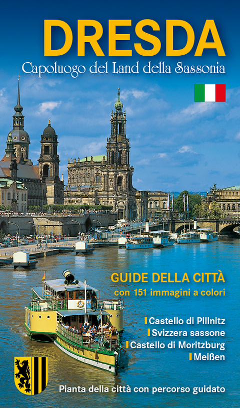 Stadtführer Dresden - die Sächsische Residenz - italienische Ausgabe - Wolfgang Kootz