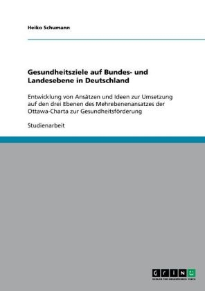 Gesundheitsziele auf Bundes- und Landesebene in Deutschland - Heiko Schumann