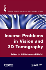 Inverse Problems in Vision and 3D Tomography - 